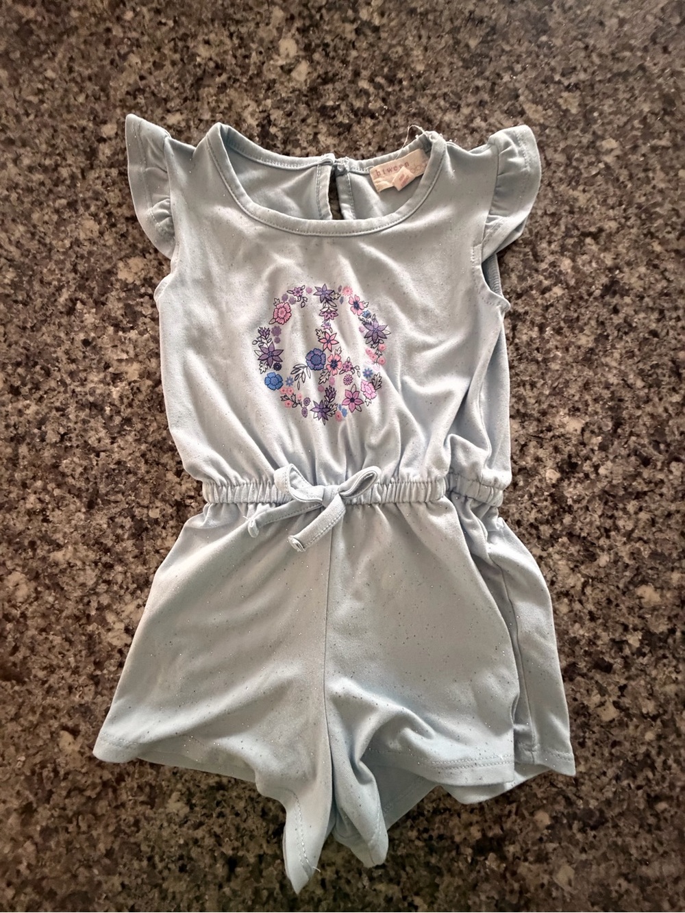 BTween Baby overall rompers for girls! 24 months (fits like 18 month) NWOT